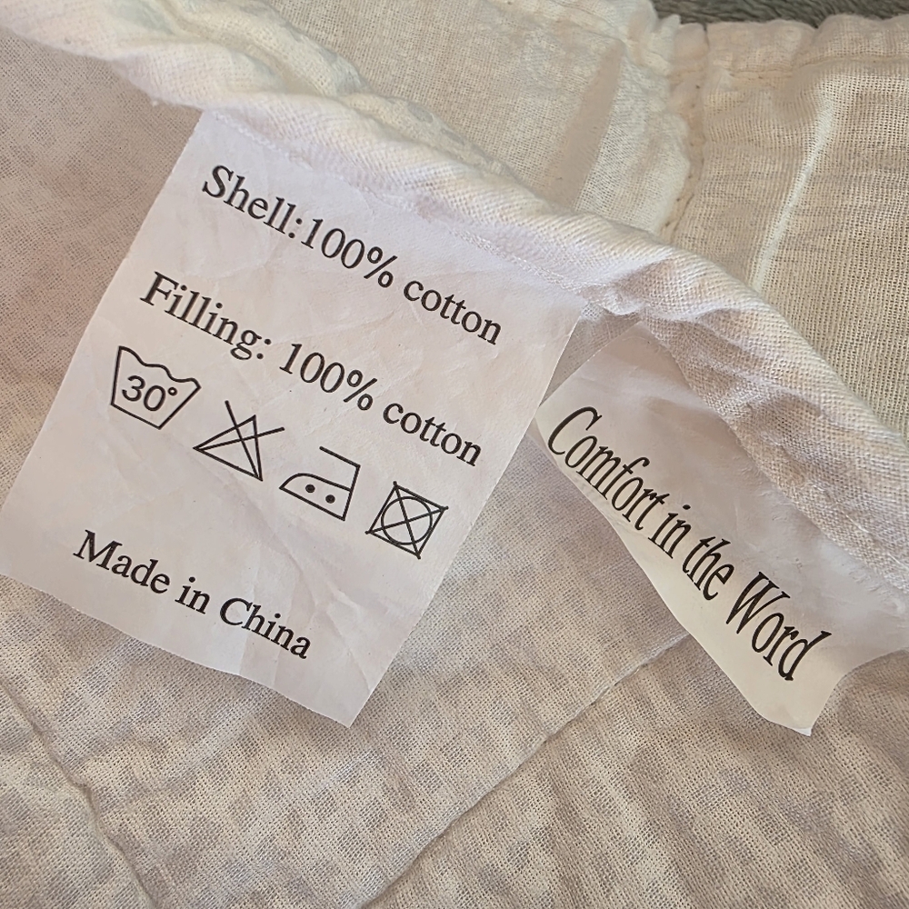White Baby Blanket - Picture 11 of 12